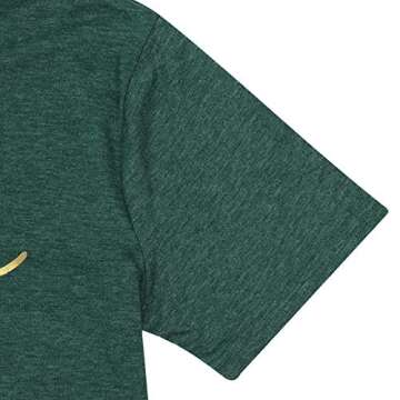 Gobble Gobble Funny Thanksgiving Costume T Shirt Women Letter Print Casual Tee Tops (M, Green)