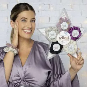 Scunci 5pk Scrunchie Gift Box - Stylish Hair Accessories