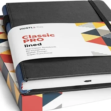 HUSTLE Co. A5 Hardcover Journal Notebook - Professional Use