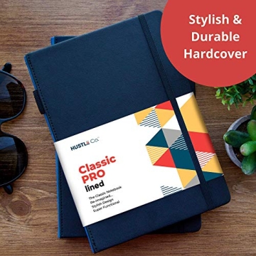 HUSTLE Co. A5 Hardcover Journal Notebook - Professional Use