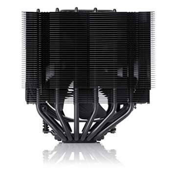 Noctua NH-D15S chromax.Black, Premium Dual-Tower CPU Cooler with NF-A15 PWM 140mm Fan (Black)