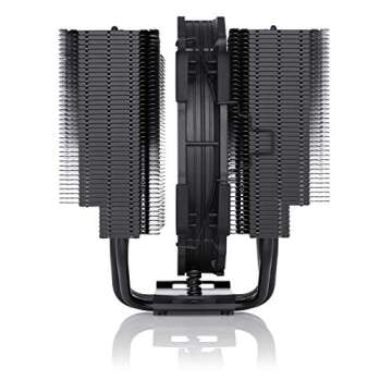 Noctua NH-D15S chromax.Black, Premium Dual-Tower CPU Cooler with NF-A15 PWM 140mm Fan (Black)