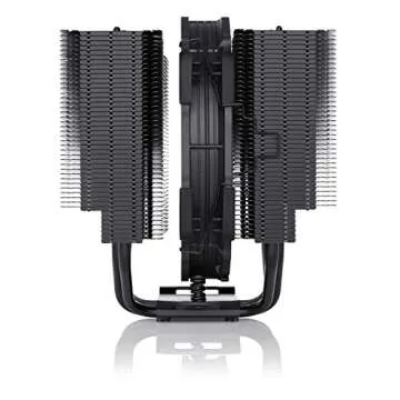Noctua NH-D15S chromax.Black, Premium Dual-Tower CPU Cooler with NF-A15 PWM 140mm Fan (Black)