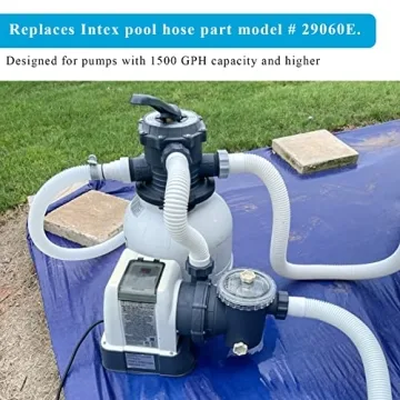 Durable 1.5" Pool Pump Hose for Intex Filter Systems