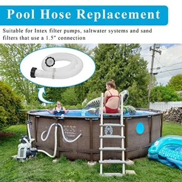 Durable 1.5" Pool Pump Hose for Intex Filter Systems