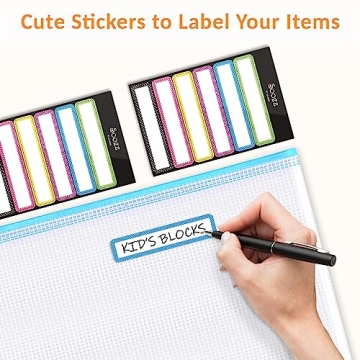 Organize with Sooez Mesh Zipper Pouch Set - 24 Pack,