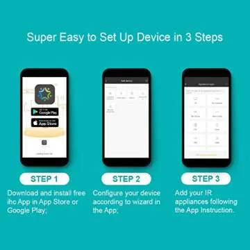 Broadlink RM Mini3 Black Bean Universal Remote, WiFi + IR Control Hub for Smart Home, Compatible with Alexa, One for All Infrared Controlled Home Devices TV, STB, Air Conditioner, DVD