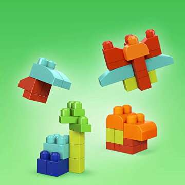 MEGA Bloks Eco-Friendly Toddler Building Set - 60 Pieces
