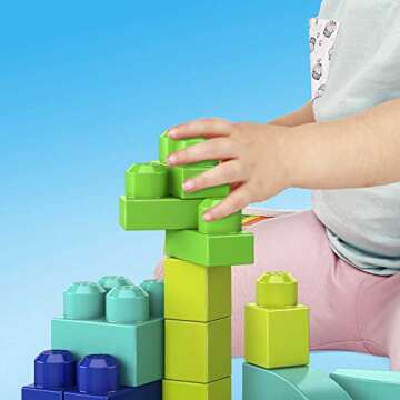 MEGA Bloks Eco-Friendly Toddler Building Set - 60 Pieces