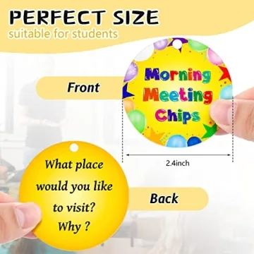 80 Morning Meeting Chips for Engaging Classroom Discussions