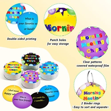 80 Morning Meeting Chips for Engaging Classroom Discussions