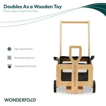 WONDERFOLD Step by Step Wagon Walker for Toddlers
