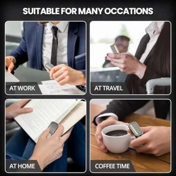 EDC Metal Fidget Slider - Stress Relief Adult's Hand Toys for Office & Desk