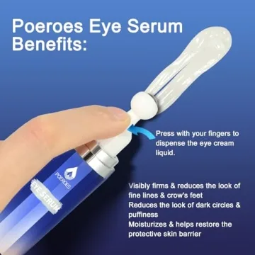 Poeroes Eye Serum with Caffeine and Retinol for Bright Eyes