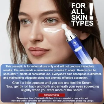 Poeroes Eye Serum with Caffeine and Retinol for Bright Eyes