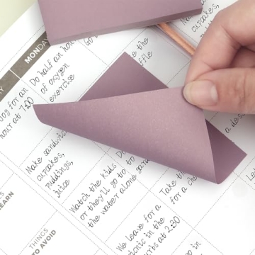 3x3 Sticky Notes Pads in 8 Vibrant Morandi Colors