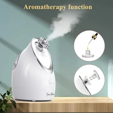 YourMate Nano Ionic Facial Steamer for Home Spa Use