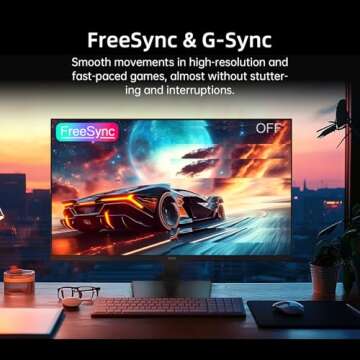 KTC 24" 1080P 100Hz FreeSync Gaming Monitor - ZeroFrame Design