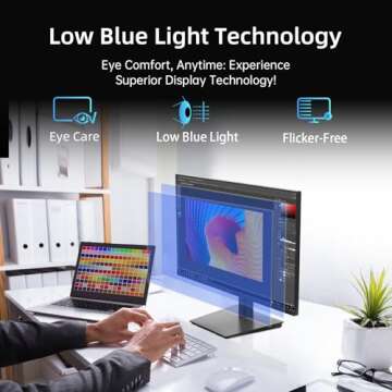 KTC 24" 1080P 100Hz FreeSync Gaming Monitor - ZeroFrame Design