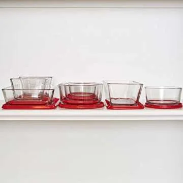 Anchor Hocking Classic Glass Food Storage Containers Set