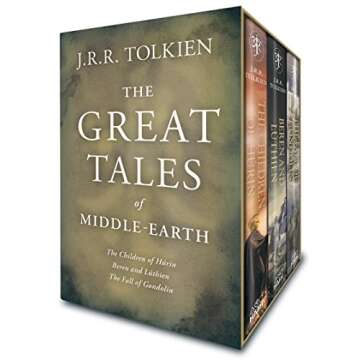The Great Tales of Middle-earth Box Set: The Children of Húrin, Beren and Lúthien, and The Fall of...