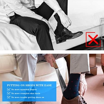 Charmount Metal Shoe Horn 12 Inch Durable Stainless Steel