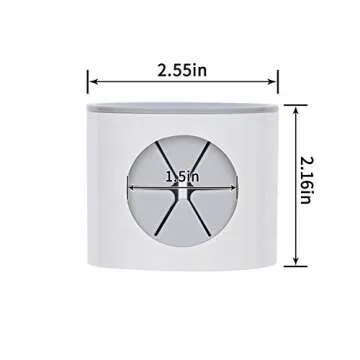 LaLand Electric Toothbrush Holder - Wall Mounted, Space-Saving Design