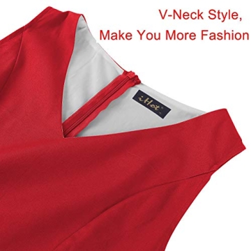 IHOT Vintage Tea Dress Timeless 1950's Floral Style