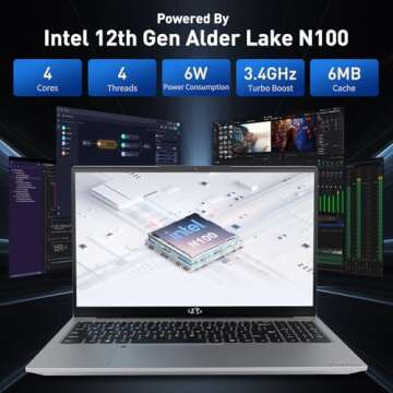NIMO 15.6 IPS-FHD Laptop with 16GB RAM 1TB SSD