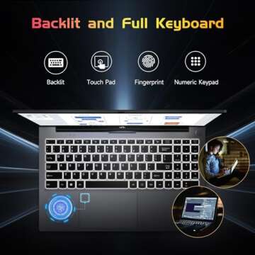 NIMO 15.6 IPS-FHD Laptop with 16GB RAM 1TB SSD