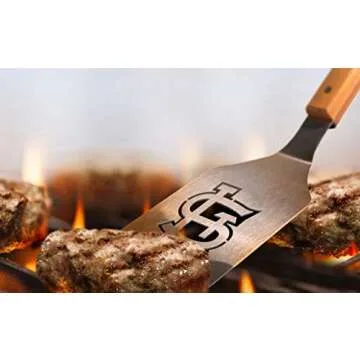 MLB St. Louis Cardinals Sportula, Heavy Duty Stainless Steel Grilling Spatula
