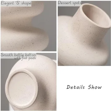Steviieden Modern Ceramic Vases Set - Elevate Your Decor