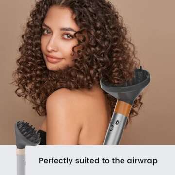Essential Diffuser for Dyson Airwrap - Fast & Frizz-Free Styling