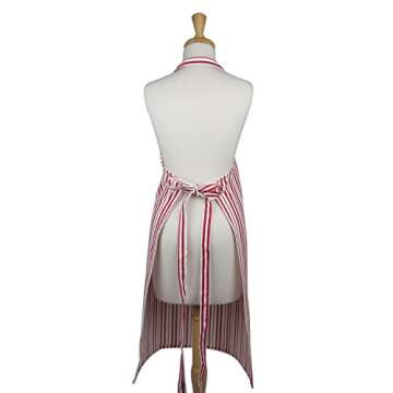 DII Kitchen Collection, Gourmet Chef, Apron, Striped Tomato