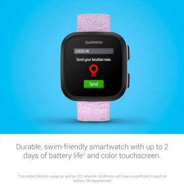 Garmin Bounce Kids Smartwatch with Location Tracking & Messaging