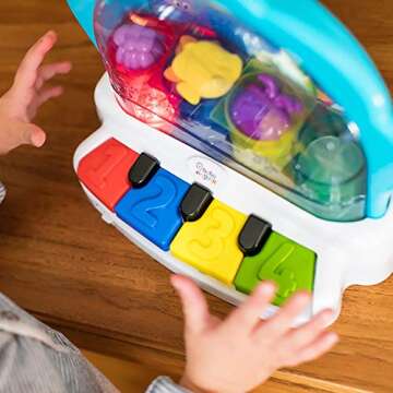 Baby Einstein Pop & Glow Piano Musical Toy, Ages 6 Months +