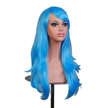 AneShe 28 Inch Long Wavy Synthetic Wig for Cosplay