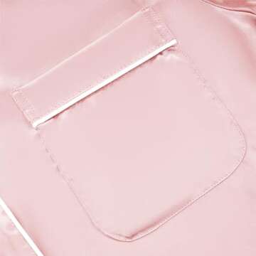 YIMANIE Women’s Silk Satin Pajama Sets - Luxurious Comfort