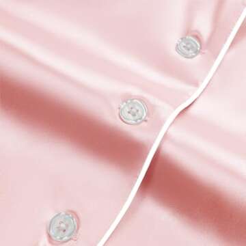 YIMANIE Women’s Silk Satin Pajama Sets - Luxurious Comfort