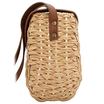 SABARRY Straw Purse Beach Sea Tote Bag Shoulder Bag Handbag