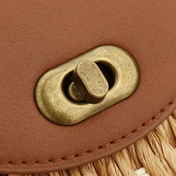 SABARRY Straw Purse Beach Sea Tote Bag Shoulder Bag Handbag