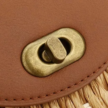 SABARRY Straw Purse Beach Sea Tote Bag Shoulder Bag Handbag