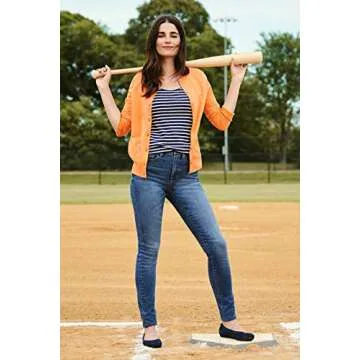 Lands' End Womens Cotton Tank Top White Regular Large