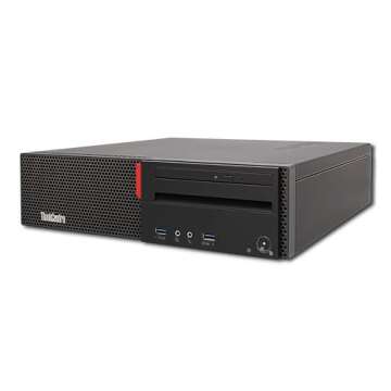 Lenovo ThinkCentre M700 Desktop with 24in Monitor - Efficient Performance