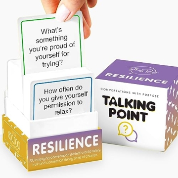 200 Resilience Conversation Starter Cards for Stronger Families - Build Trust, Safety and Connection...