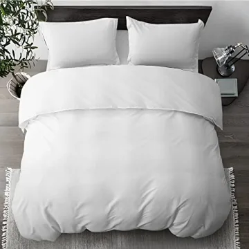 Balichun Microfiber King Size Duvet Cover Set - Soft & Stylish