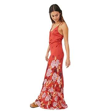 Free People Get to You Printed Maxi Dress