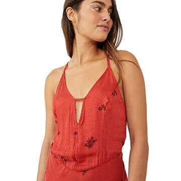 Free People Get to You Printed Maxi Dress