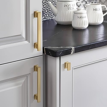 Khtumeware 10 Pack Drawer Pulls - Elegant Cabinet Hardware