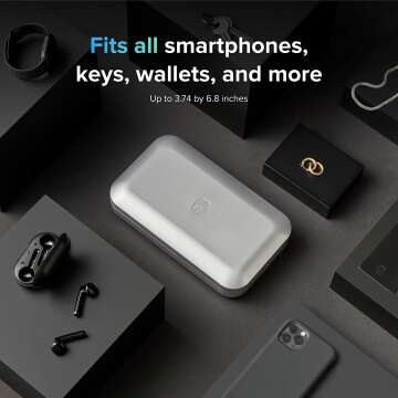 PhoneSoap 3 UV Sanitizer and Charger - Silver